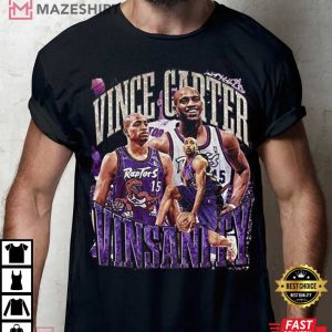 Vince Carter Toronto Raptors Unisex T Shirt 2