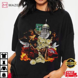 Migos Takeoff RIP Quavo Offset Merch Rapper Vintage T Shirt