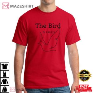 The Bird Is Freed Elon Musk Twitter T Shirt 1