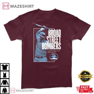 Rhys Hoskins Broad Street Bombers Philadelphia Phillies Baseball T Sh 1