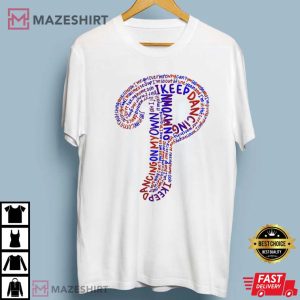 Dancing On My Own Philadelphia Phillies T Shirt 3