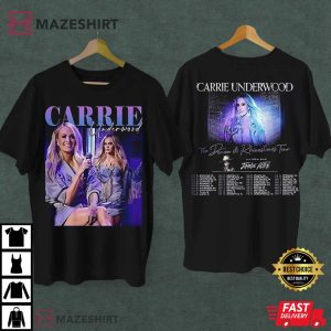 Carrie Underwood Denim And Rhinestones Tour 2022 T-Shirt