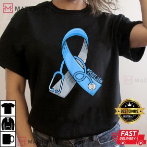 Nurse Diabetes Awareness Blue Ribbon Nursing RN Life 2