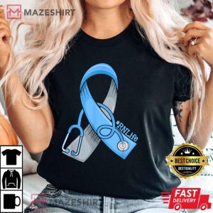 Nurse Diabetes Awareness Blue Ribbon Nursing RN Life 3