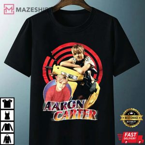 Aaron Carter RIP 1987 2022 Winter Party Tour Band Concert Rap H 4