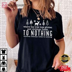 Children Listen to Nothing Sarcastic Funny Teacher Christmas Quote 4