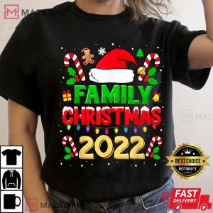 Family Matching Costume Family Christmas 2022 Xmas T Shirt 1