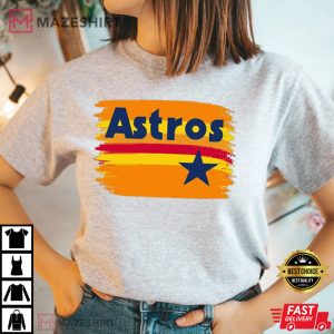 Houston Astros Game Day Fan Gift MLB Baseball T Shirt 1