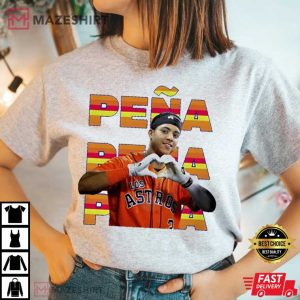 Jeremy Peña Love Houston Astros Baseball T-Shirt