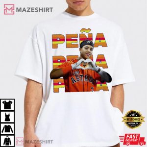 Jeremy Peña Love Houston Astros Baseball T-Shirt