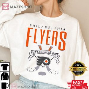 Philadelphia Flyers Hockey Vintage T Shirt 2