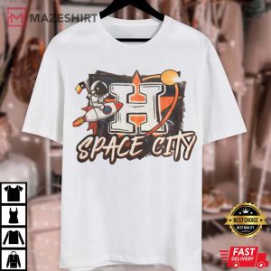 Houston Astros Space City Baseball Vintage T Shirt 4
