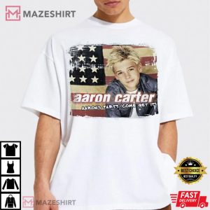 Aarons Party Come Get It Aaron Carter RIP Vintage 90s T Shirt 1