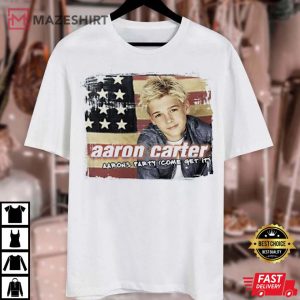 Aarons Party Come Get It Aaron Carter RIP Vintage 90s T Shirt 4