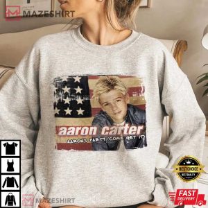Aarons Party Come Get It Aaron Carter RIP Vintage 90s T Shirt