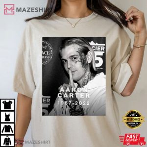 Aaron Carter RIP 1987 2022 Rapper Unisex T Shirt 2