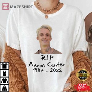 Aaron Carter R.I.P 1987 2022 Thank You For The Memories Vintage 4
