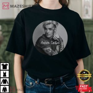 Aaron Carter RIP Thank You For The Memories T Shirt 3
