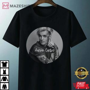 Aaron Carter RIP Thank You For The Memories T Shirt 4