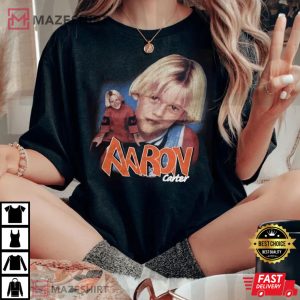 Vintage Young Aaron Carter RIP Thank You For The Memories T 3 1