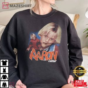 Vintage Young Aaron Carter RIP Thank You For The Memories T 4 1