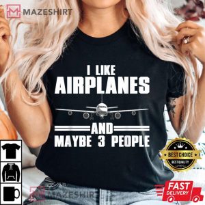Airplane Aviation Aviator Pilot Funny Unisex T Shirt 2