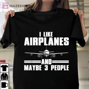 Airplane Aviation Aviator Pilot Funny Unisex T Shirt 3