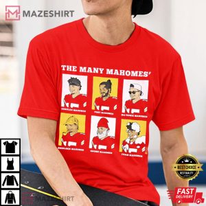 The Many Mahomes Patrick Mahomes Kansas City Chiefs T Shirt 2