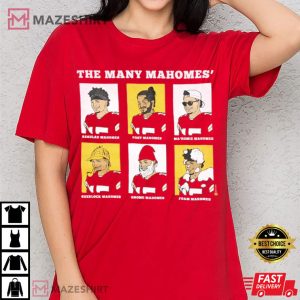 The Many Mahomes Patrick Mahomes Kansas City Chiefs T Shirt 3