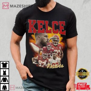 Travis Kelce Homage Kansas City Chiefs Football T Shirt 1