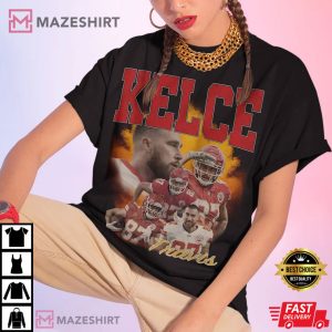 Travis Kelce Homage Kansas City Chiefs Football T Shirt 4