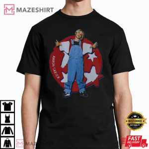 Vintage 1997 Aaron Carter Thank You For The Memories T Shirt 2