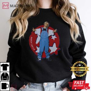 Vintage 1997 Aaron Carter Thank You For The Memories T Shirt 3