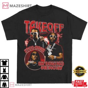 Vintage Takeoff Rest In Peace RIP 1994 2022 Quavo Offset Rapper