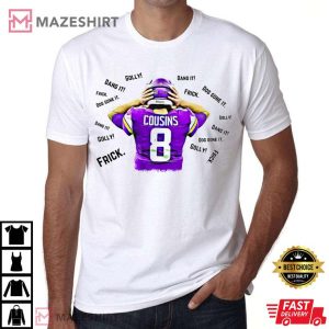 Minnesota Vikings Kirk Cousins T-Shirt