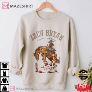 Zach Bryan Summertime Blues Tour 2022 T Shirt 4