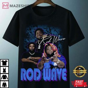 Rod Wave Beautiful Mind Tour T Shirt 4