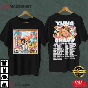 Yung Gravy Baby Gravy Concert Tour 2022 T-Shirt
