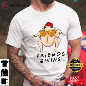 Happy Friendsgiving Turkey Thanksgiving For Friends Funny T Shirt 1