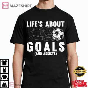 Cool Soccer For Soccer Lovers Player Football Goal T Shirt 3