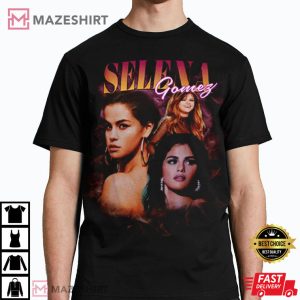 Vintage Selena Gomez Merch Unisex T shirt 3