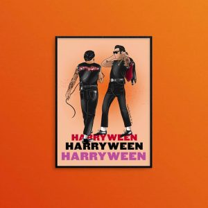 Harryween 2022 Harry Styles Halloween Poster