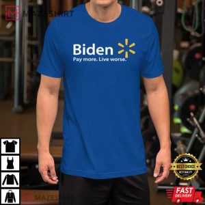 Biden Pay More Live Worse Dark Brandon T-Shirt