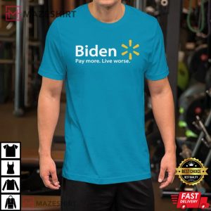 Biden Pay More Live Worse Dark Brandon T-Shirt