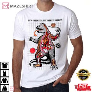 Chunky Shrapnel King Gizzard The Lizard Wizard T Shirt 2