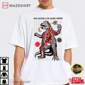 Chunky Shrapnel King Gizzard The Lizard Wizard T Shirt 3