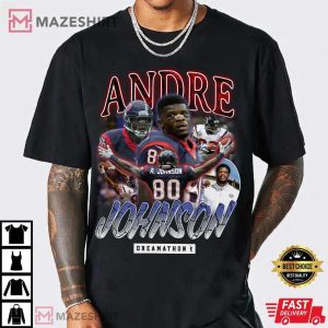 Andre Johnson Dreamathon Football T Shirt (1)