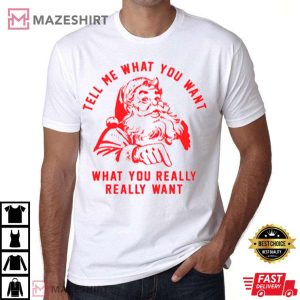 Tell Me What You Want What You Really Really Want Santa Christm 3