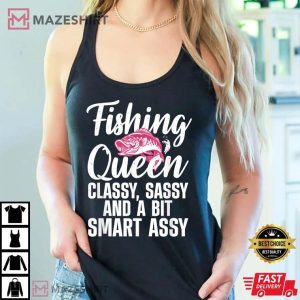 Fishing Queen Fishing Lovers Funny T Shirt 2