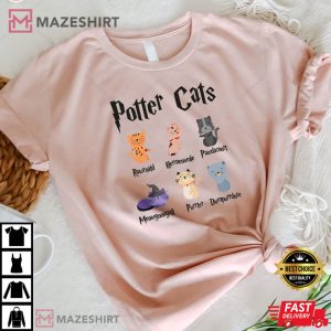 Potter Cats Best T Shirt 1